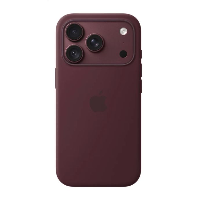 Husa iPhone 18 Pro Max Apple Silicon MagSafe Dark Cherry