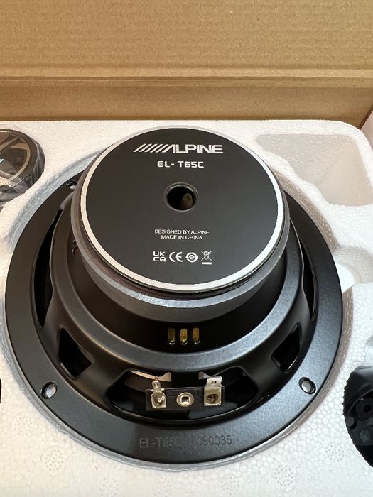 Alpine EL-T65C Компонентные двухполосные динамики 16,5см