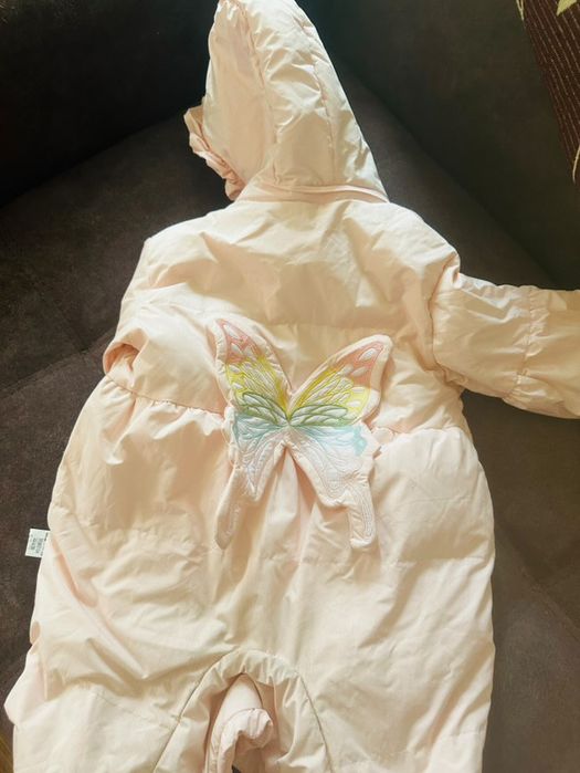 Детский комбинезон,розовый, р-р80