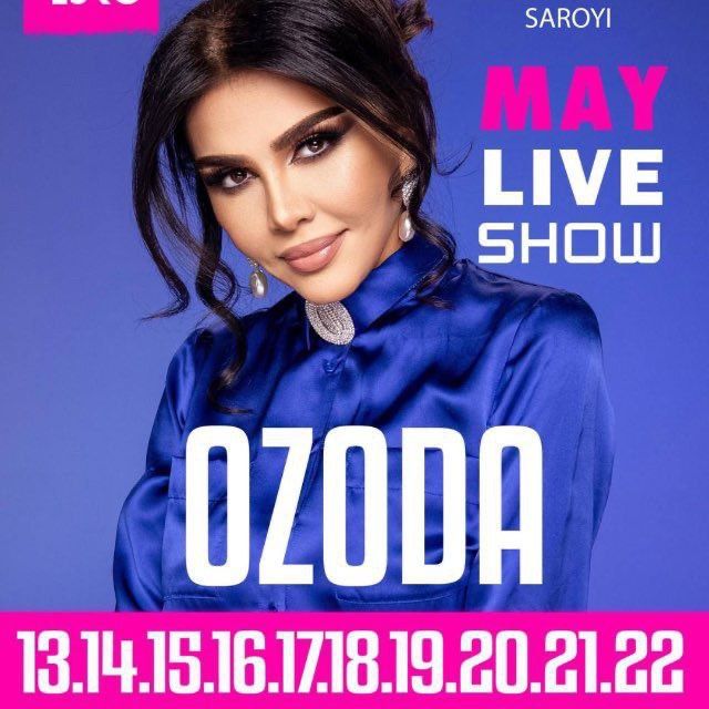 Ozoda Nursaidova konsertiga biletlar, Озода Нурсаидова
