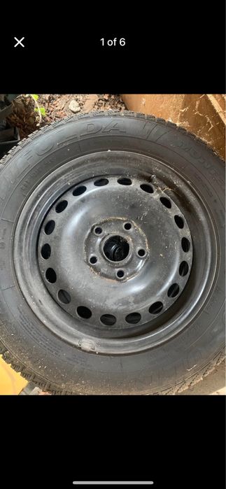 Vw джанти с гуми 15 5х112