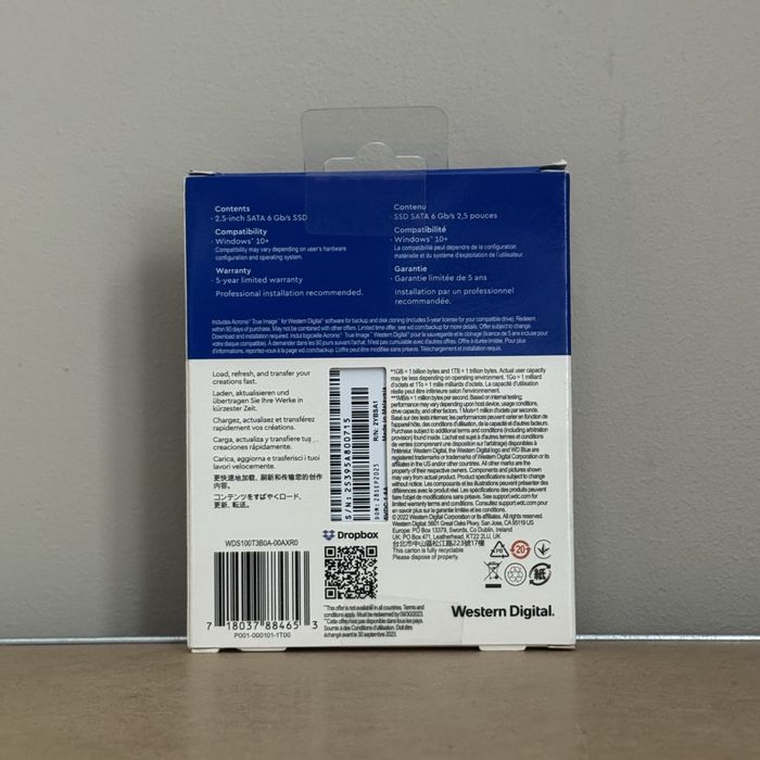 Solid State Drive (SSD) WD Blue SA510 1TB SATA 6Gbps, 2.5" NOU