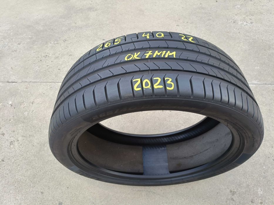 O anvelopa vara 265 40 22 pirelli p zero profil de 7 mm dot 2023