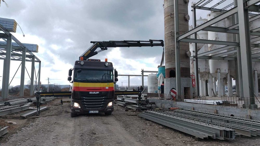 Închirieri macarale Tecuci – HIAB și automacara 40T | Rapid și profesionist