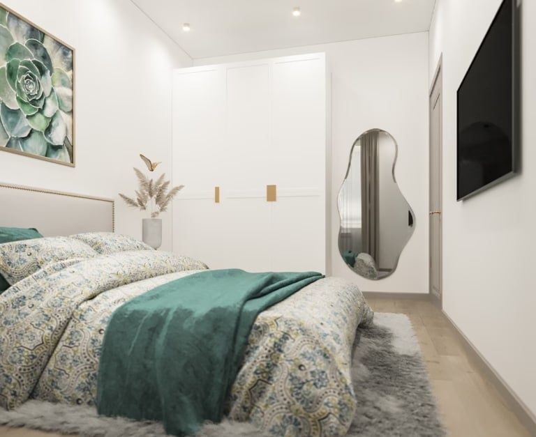 Bashkent 2 xonali 53,19 m2 s remontom 1-etap. 2026 aprell