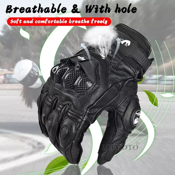 Mănuși Moto Furygan AFS-6 – piele de capră, protecții carbon