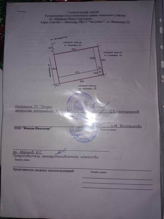 Дачный участок..