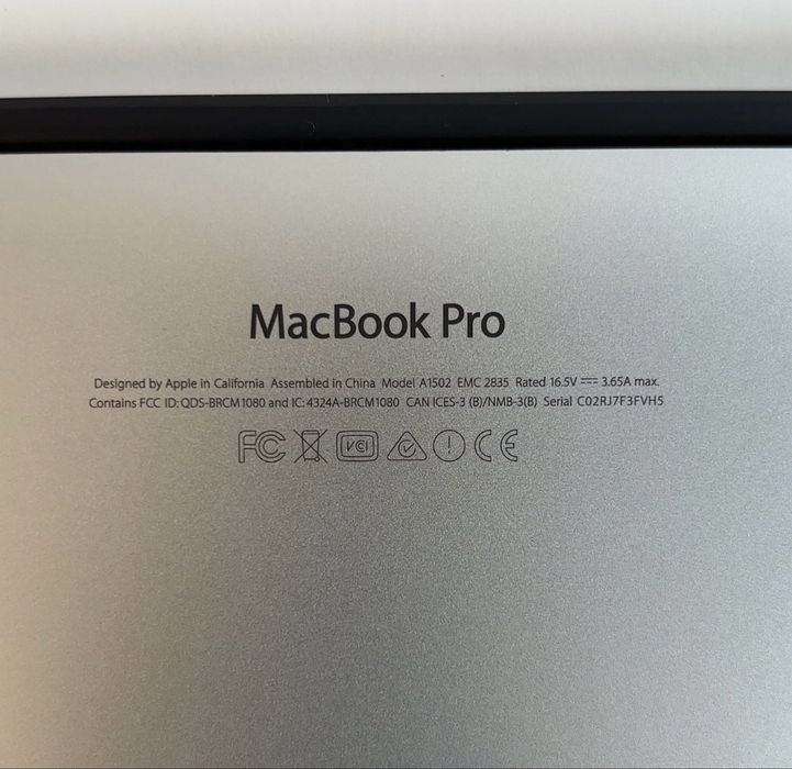 Apple MacBook Pro 13 A1502, 2015