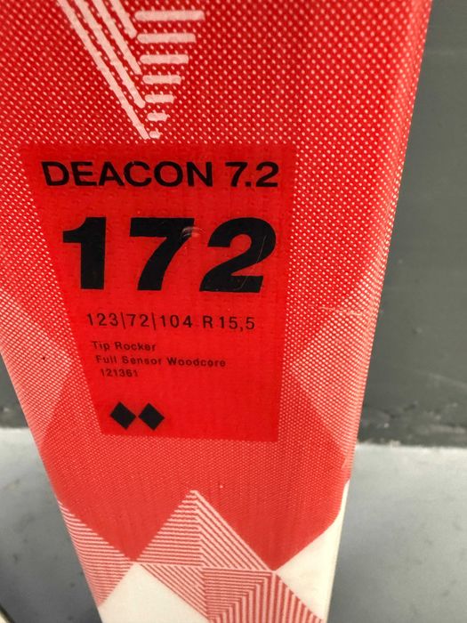schi volkl deacon 7.2 L172cm