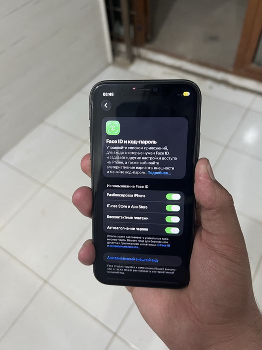 Iphone 11 64 xotira 74 yomks