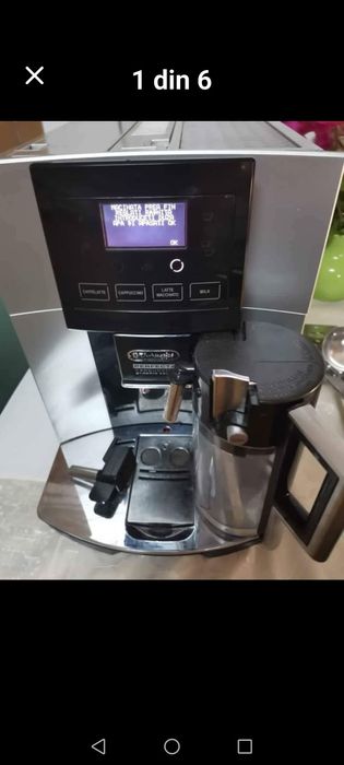 Masini de cafea boabe DeLonghi Saeco