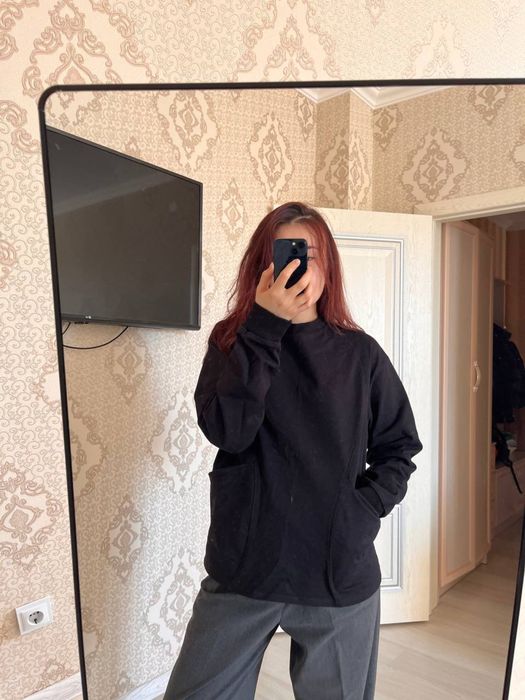 Хлопковый свитшот fuzz