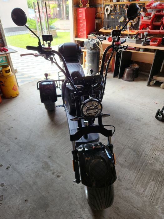 Scuter electric HM.3.0 2000W, 3 roti  viteza maxima 55-50 km
