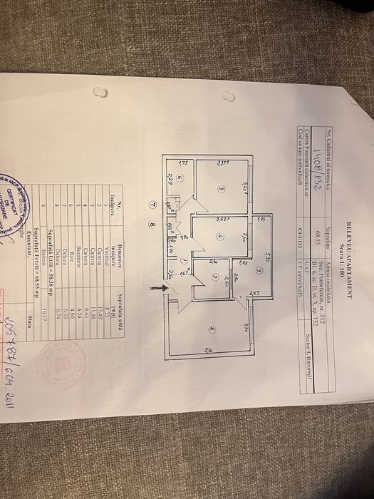 Apartament 3 camere decomandat Parc Morarilor