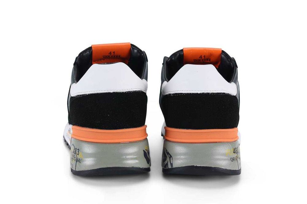 Нови мъжки обувки Premiata black orange grey налични 42,43