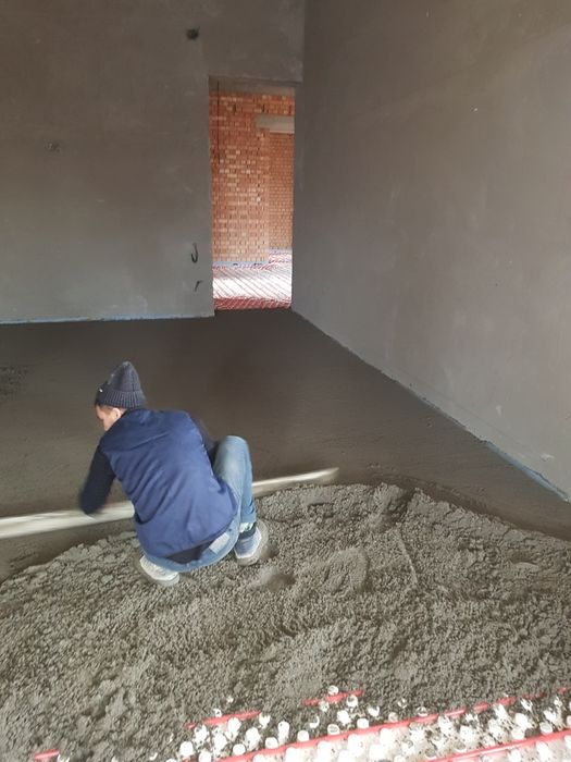 Полусухая стяжка пола