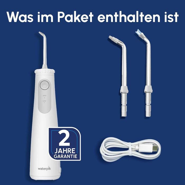 Безжичен зъбен душ Waterpik WF-27 Pearl водоустойчив