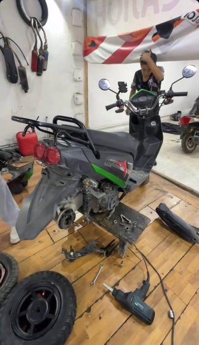 ремонт эндуро мотоцикл мопед скутер