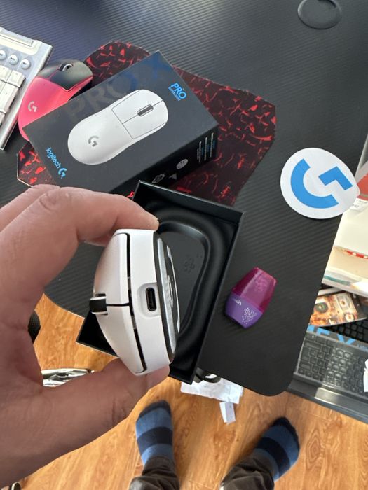 Mouse Gaming Logitech Pro X 2 alb