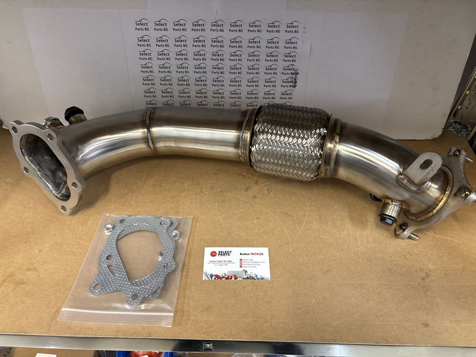 Downpipe даунпайп Audi A6 4g 3.0 BiTDI dp-1006