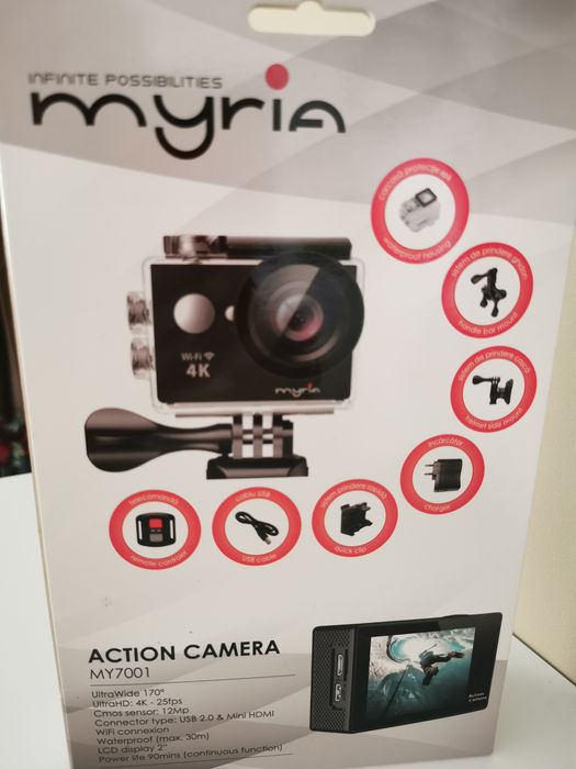 Vand camera video sport 4 K Myria