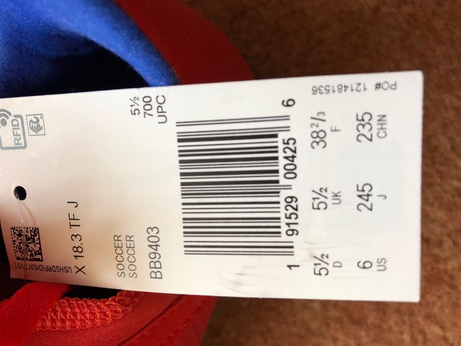 Маратонки за футбол ADIDAS