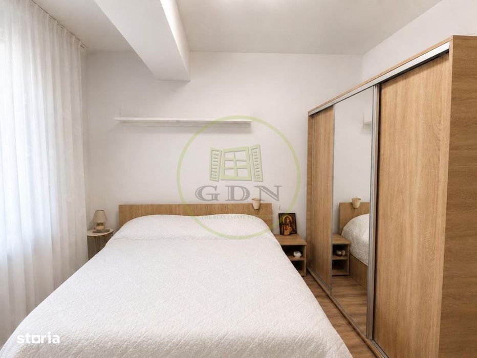 Apartament 2 camere | 47,9 mp + balcon 9,9 mp | Etaj 1/3 | Centrala pr