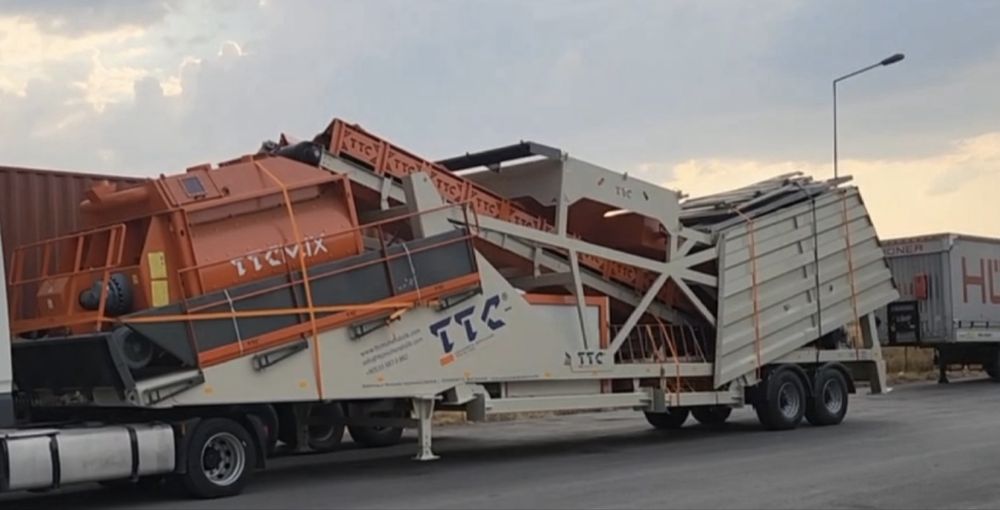 Mobilniy Beton Zavod , Tayyor Beton Ishlab Chiqarish