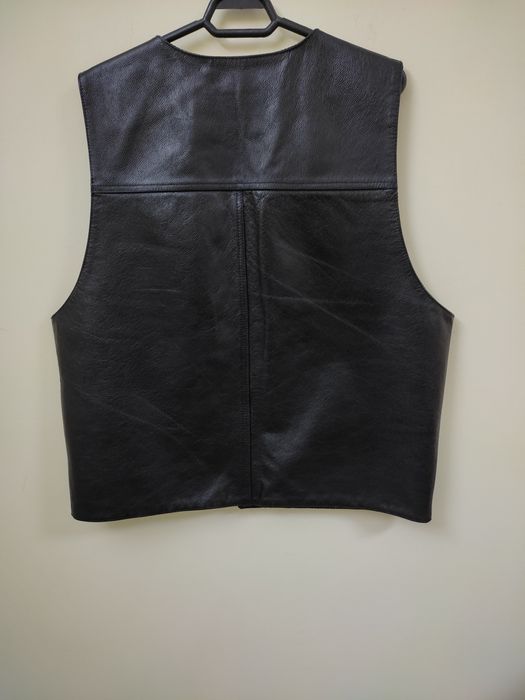 Vestă piele naturală bărbați/L