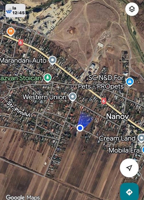 De vânzare loc de casă – comuna Nanov, la 3 km de Alexandria