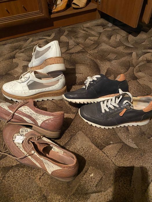 Туфли кожаные на осень