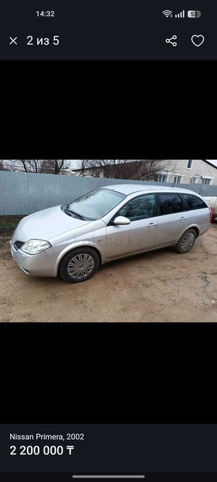Нисан примьера п12