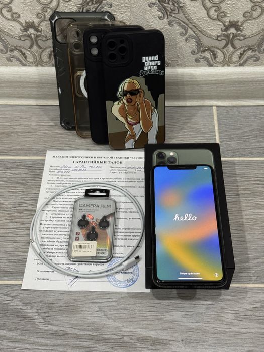 iPhone 11 Pro Max 256GB с чеком без ремонта