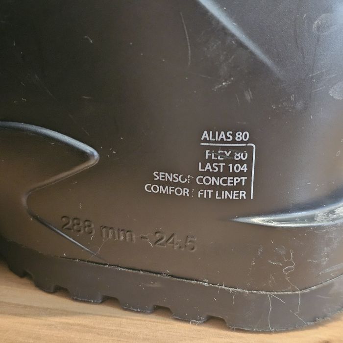 Ски обувки  24.5 288мм ROSSIGNOL ALIAS 80