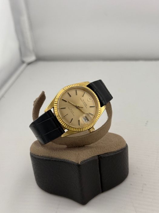 Tudor Prince OysterDate Aur Masiv 18k