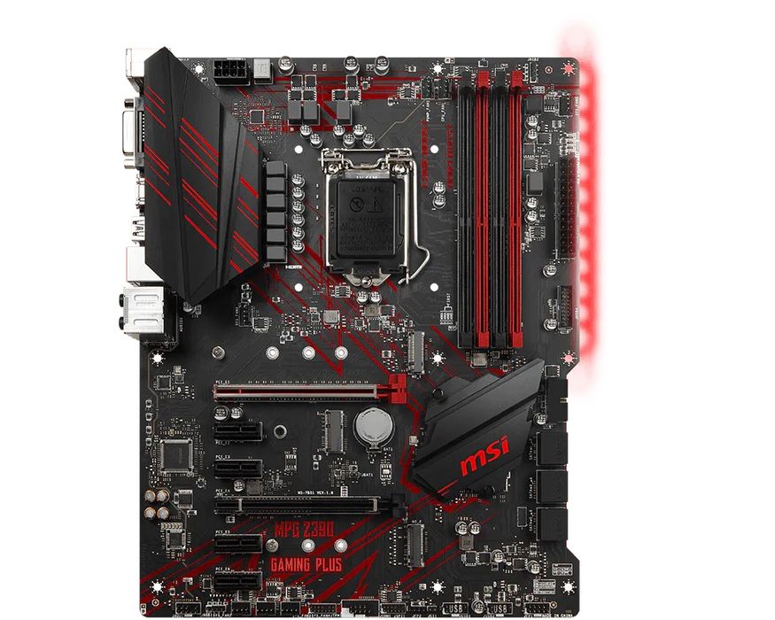 MSI MPG Z390 GAMING PLUS + Intel Core i3-8100 + Intel Cooler | Тестван комплект | LGA1151