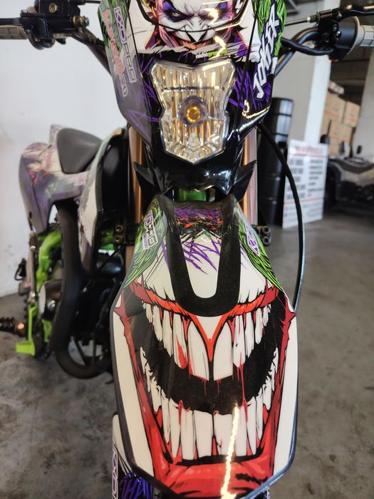 KXD 125cc Hurricane nou cu garanție pentru copii ediție Joker