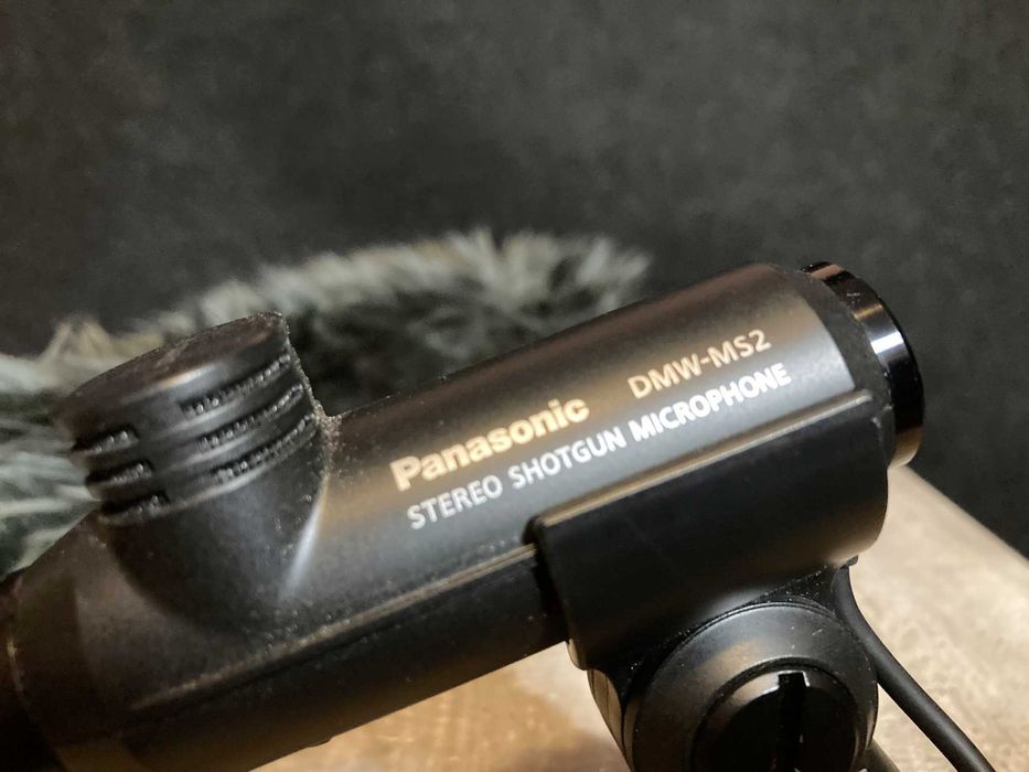 Насочен микрофон за видео - Shotgun Panasonic dmw-ms2 - Като нов!