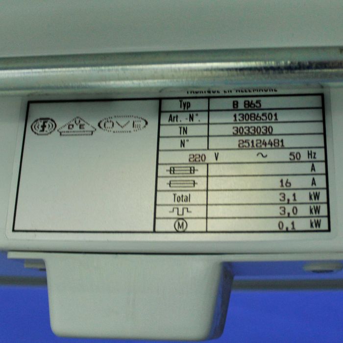 Calandru Miele Electronic B 865