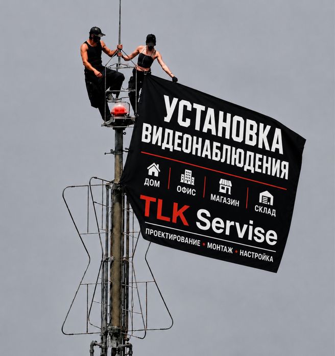 Установка системы охраны и видеонаблюдения