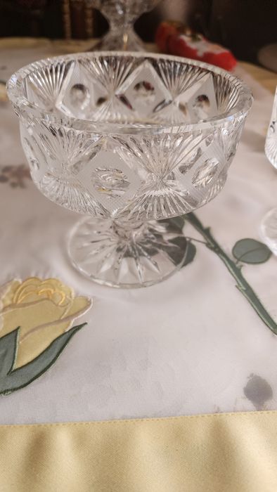 Конфетницы хрустальные Югославия