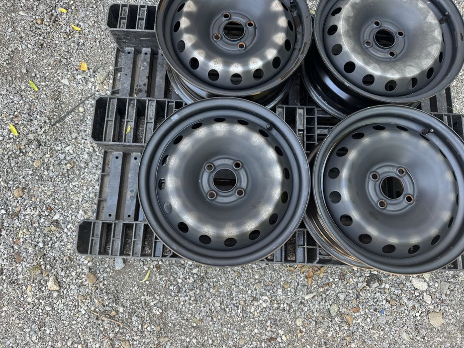 4бр.Оригинални джанти 15" 4x100 за Renault Kangoo,Dacia Dokker,Nissan