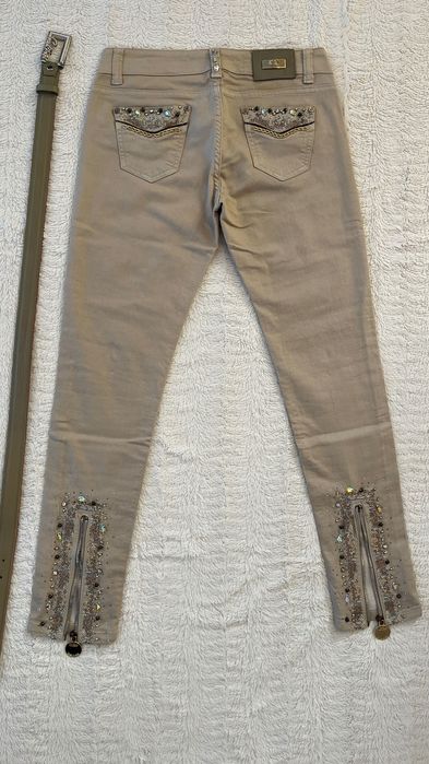 Луксозен панталон с камъни