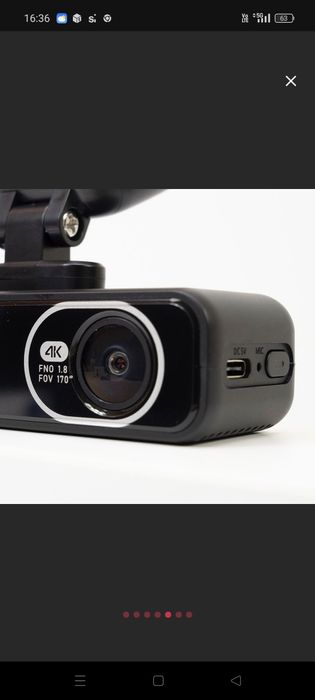 Camera auto DVR PNI Voyager S2600, 4K, Ultra HD, WiFi, G-Senzor