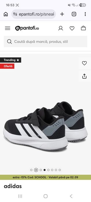 Set adidas in stare perfecta