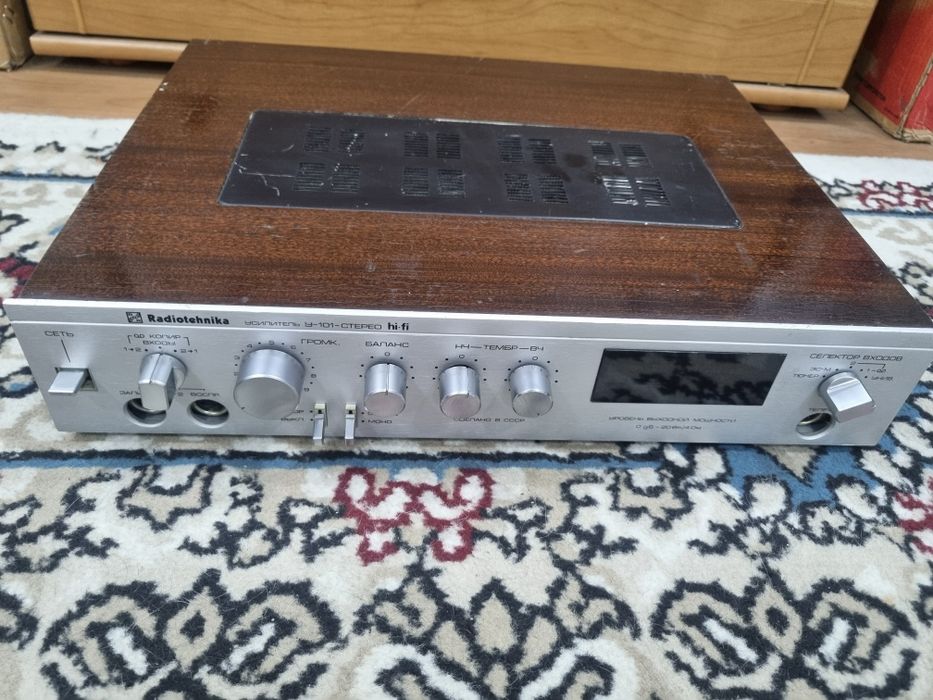 Усилитель Радиотехника у 101 стерео hi fi