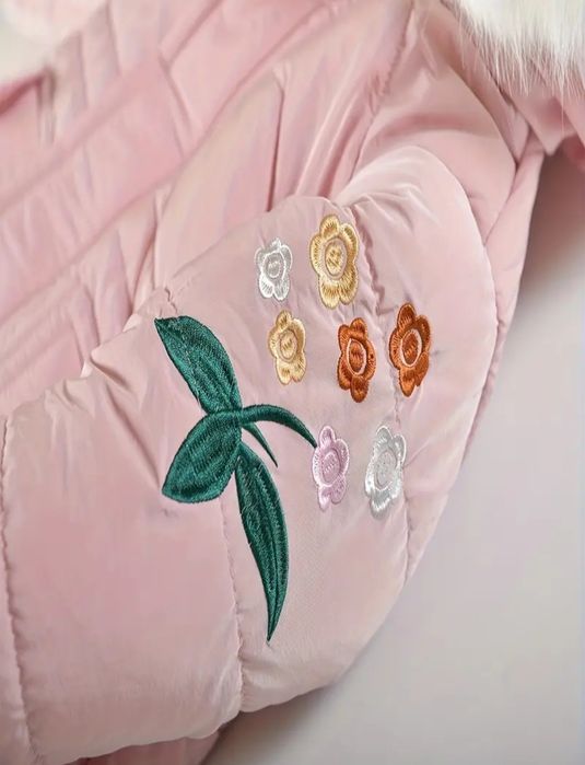 Зимно ватирано детско яке 6-7г. р-р 110-122см. НОВО