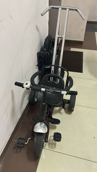 Продам коляску, велосипед и самокат