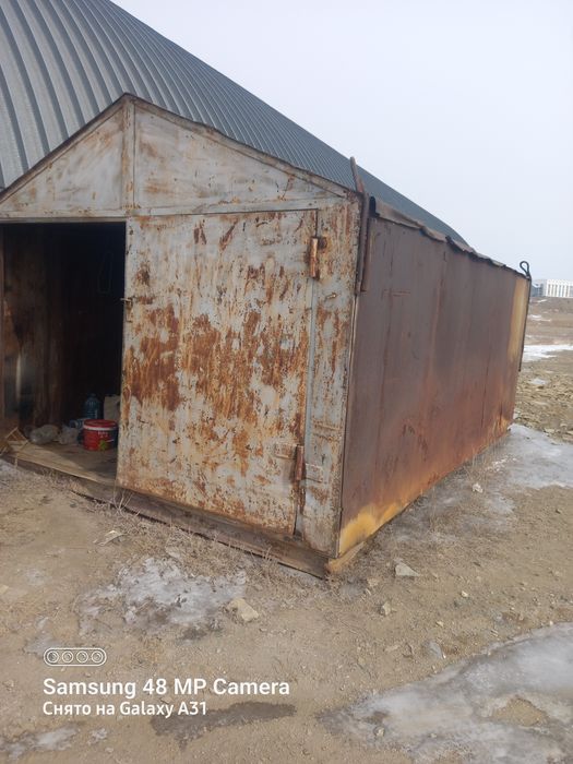 Металлический гараж