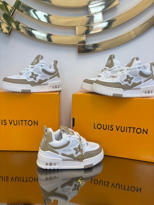 Adidasi Copii Louis Vuitton SKates Grey